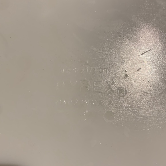 Pyrex Blue Snowflake Casserole Dish - Picture 5 of 5